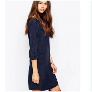 Maison Scotch Shift Dress Scotch & Soda Paisley Women’s 1 XS Navy Blue